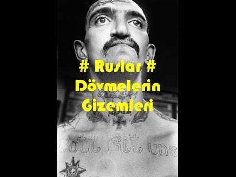 Rus Mahkumların İlginç Bir O Kadar Gizemli Dövmeleri ve Anlamları