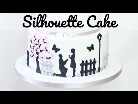How To Make A Silhouette Cake