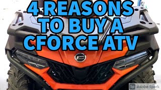 4 Reasons to Buy a CFMOTO CFORCE ATV