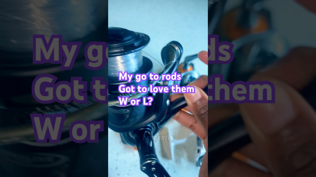 These are the rods I will test with🔥🔥🔥🤩