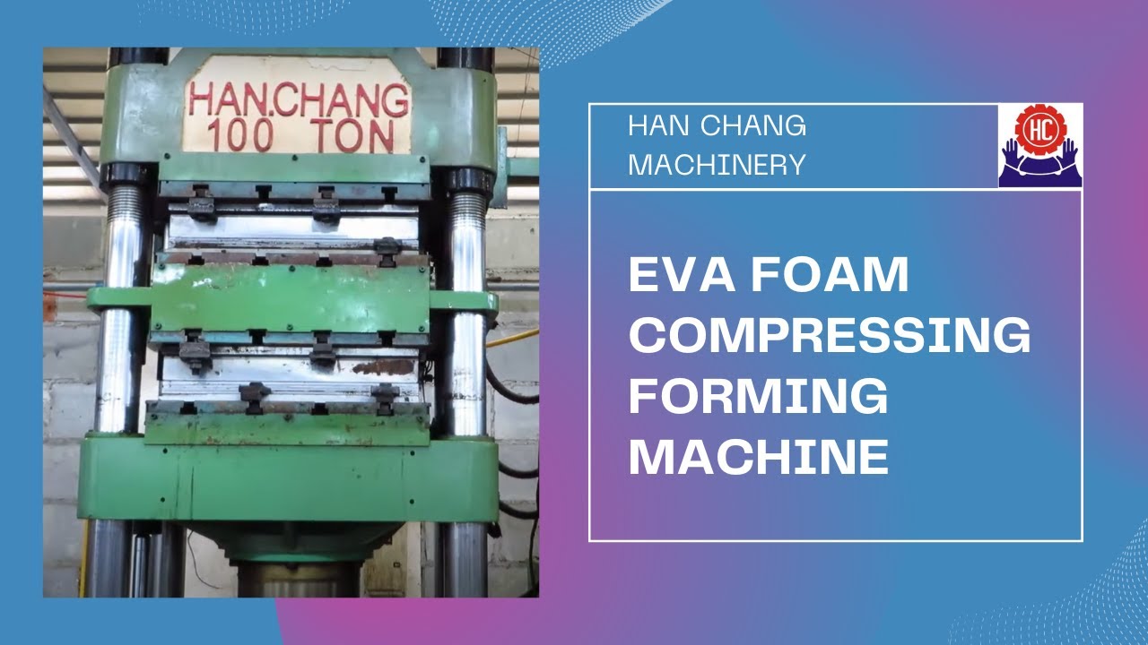 EVA Foam Compression Molding Machine How to mdae EVA EVA Foam YouTube