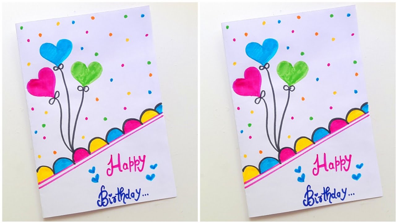 Cute Mini Card for Best Friend😍, Easy DIY Greeting card