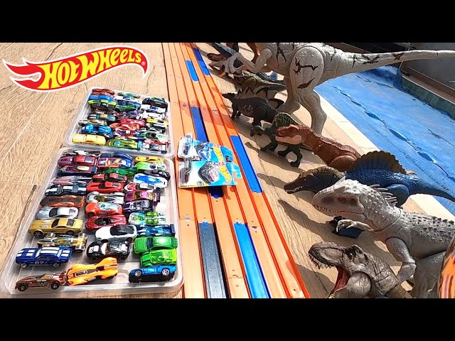 A NOVA PISTA HOT WHEELS DO TUBARÃO GIGANTE NA ONDA DA PRAIA!! 