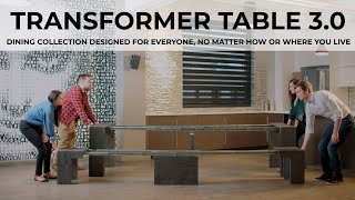 Transformer Table 3.0 Collection — The Future of Multifunctional Furniture | Now on Kickstarter