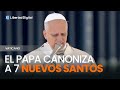 El Papa canoniza a siete nuevos santos, incluido un ex seguidor de un culto satánico