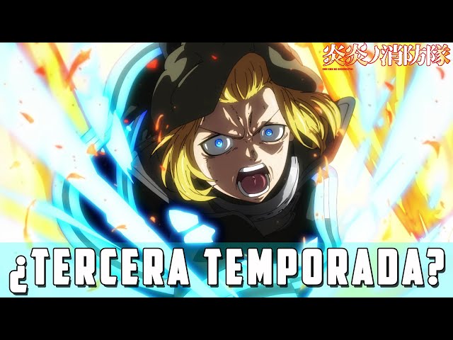 Anuncian la tercera temporada de Fire Force - La Tercera