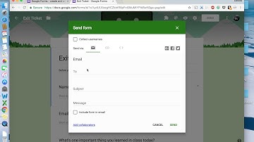 How To Use Google Forms Exit Ticket