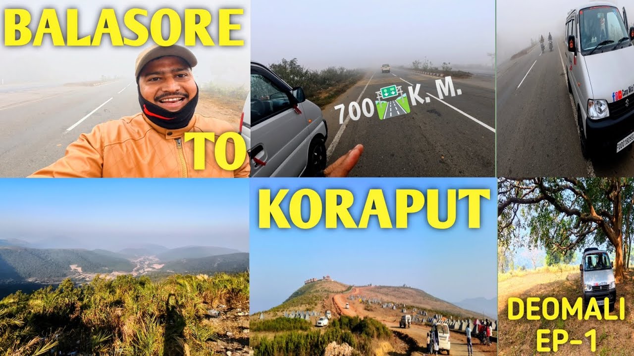 🚗Balasore To Koraput Caravan Journey | 14 ଘଣ୍ଟା ଗାଡି ଡ୍ରାଇଭିଂ | Odia Travel Vlog | 