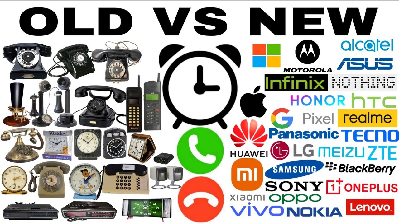 Old Alarm Sounds And Ringtones vs New Ones