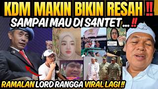 Geger! Dedi Mulyadi mau disantet, mungkin karena takut Ramalan Lord Rangga ini benar terjadi