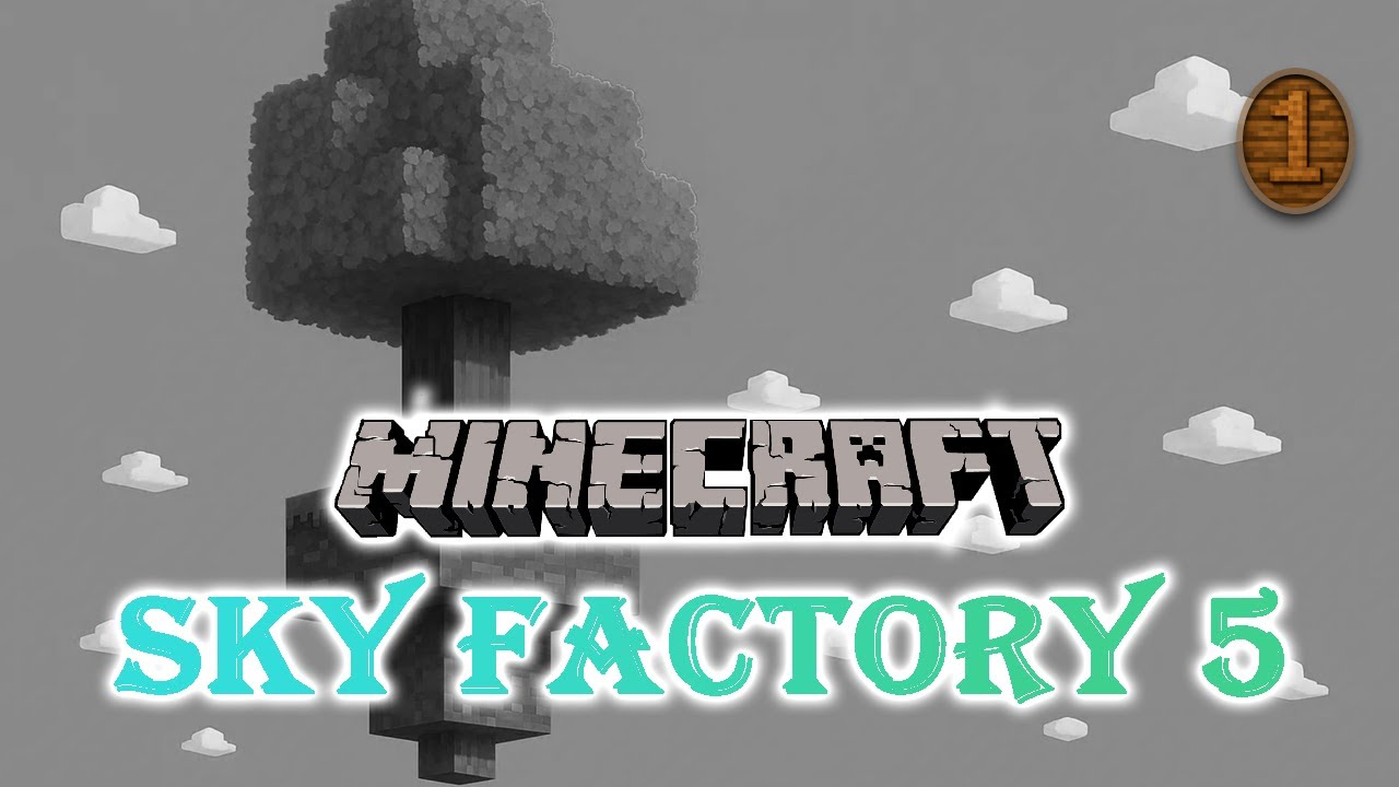 Khởi đầu mới trong thế giới vô sắc - Sky Factory 5 - YouTube