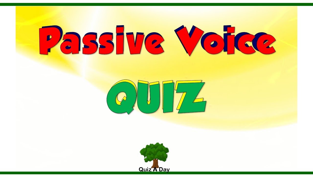 Passive Voice with Different Tenses