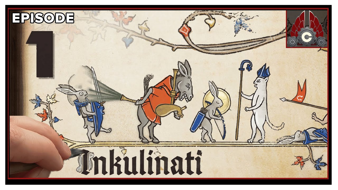 CohhCarnage Plays Inkulinati Early Access (Sponsored By Yaza Games) - Episode 1