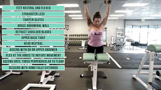Glute Ham Raise - Accentuated Eccentric | KILO Exercise Demo