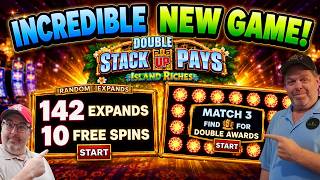 Brand New Double Stack Up Pays Slot BONUS + Treasure Burst Surprise at Coushatta Casino! 🎰
