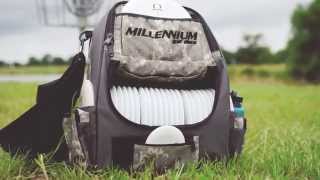 Millennium Flak4 Disc Golf Backpack