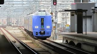 キハ261系特急サロベツ 旭川駅到着 JR Hokkaido Limited Express "Sarobetsu"