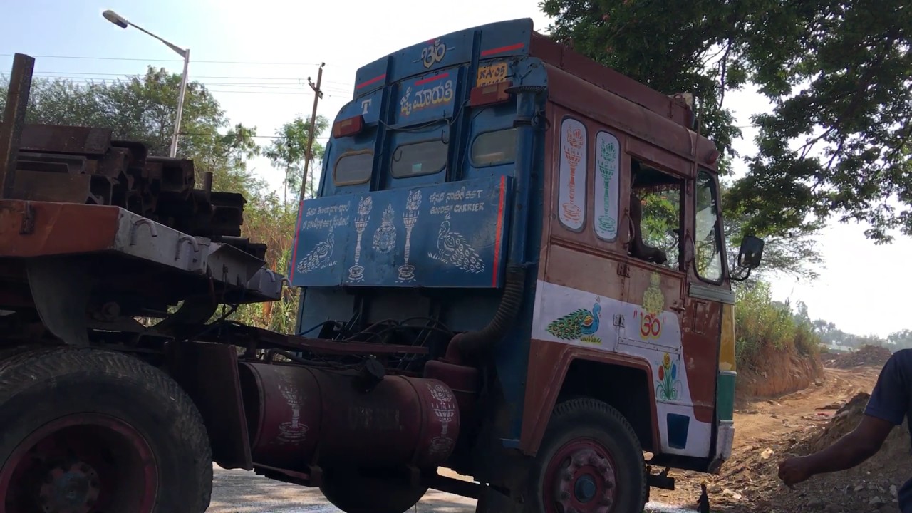 Ashok Leyland tractor trailer YouTube