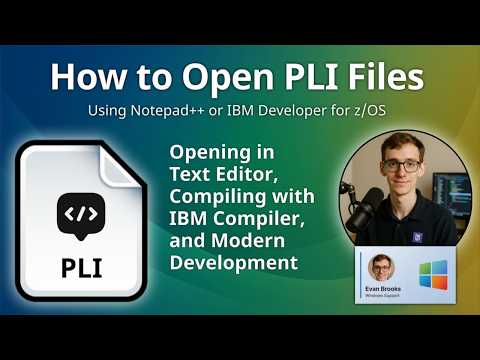 How to Open PLI Files (PL/I Source Code)