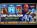 Strongest th14 lalo attack  th14 zap lalo attack  th14 sui lalo  best th14 attack strategy in coc