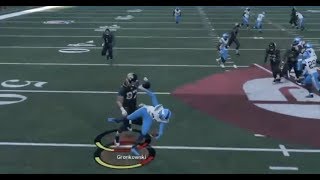 Madden 18 Top 10 Plays of the Week Episode 9 - Rob Gronkowski Big Hit DESTROYS Defender's Career