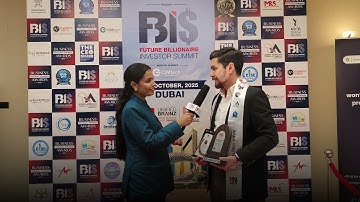 Kambis Kohansal | | FBIS 2025 Red Carpet | Future Billionaire Investment Summit | Dubai