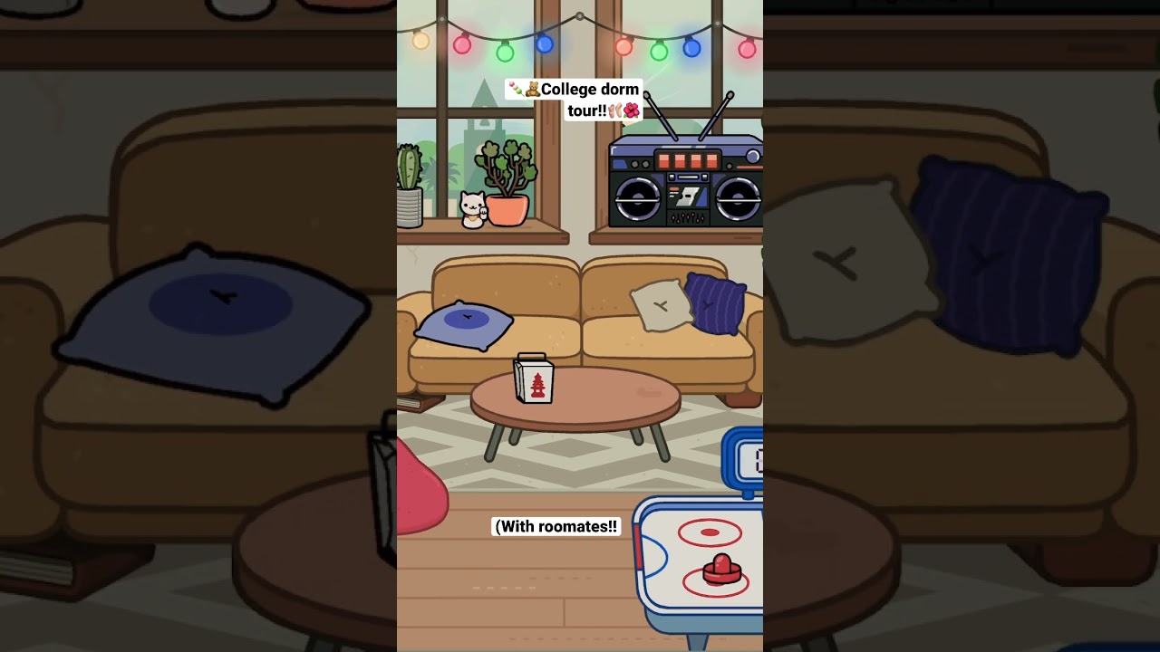 College dorm tour!! (I got accepted!! /dream job… Professional Vet!!)🪸⭐️🌴 