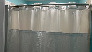 VIUOON Hookless Waffle Weave Shower Curtain with Snap-in Liner Review