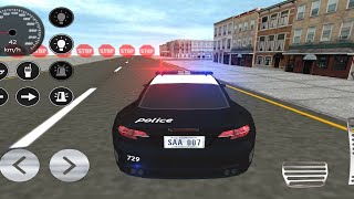 محاكي قيادة السيارات - لعبة قيادة سيارة الشرطه الحقيقية v2 للاندرويد - real police car driving v2 screenshot 3