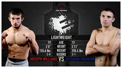 Epic 26: Joseph Williams vs. Jeff Creighton - 09.2...