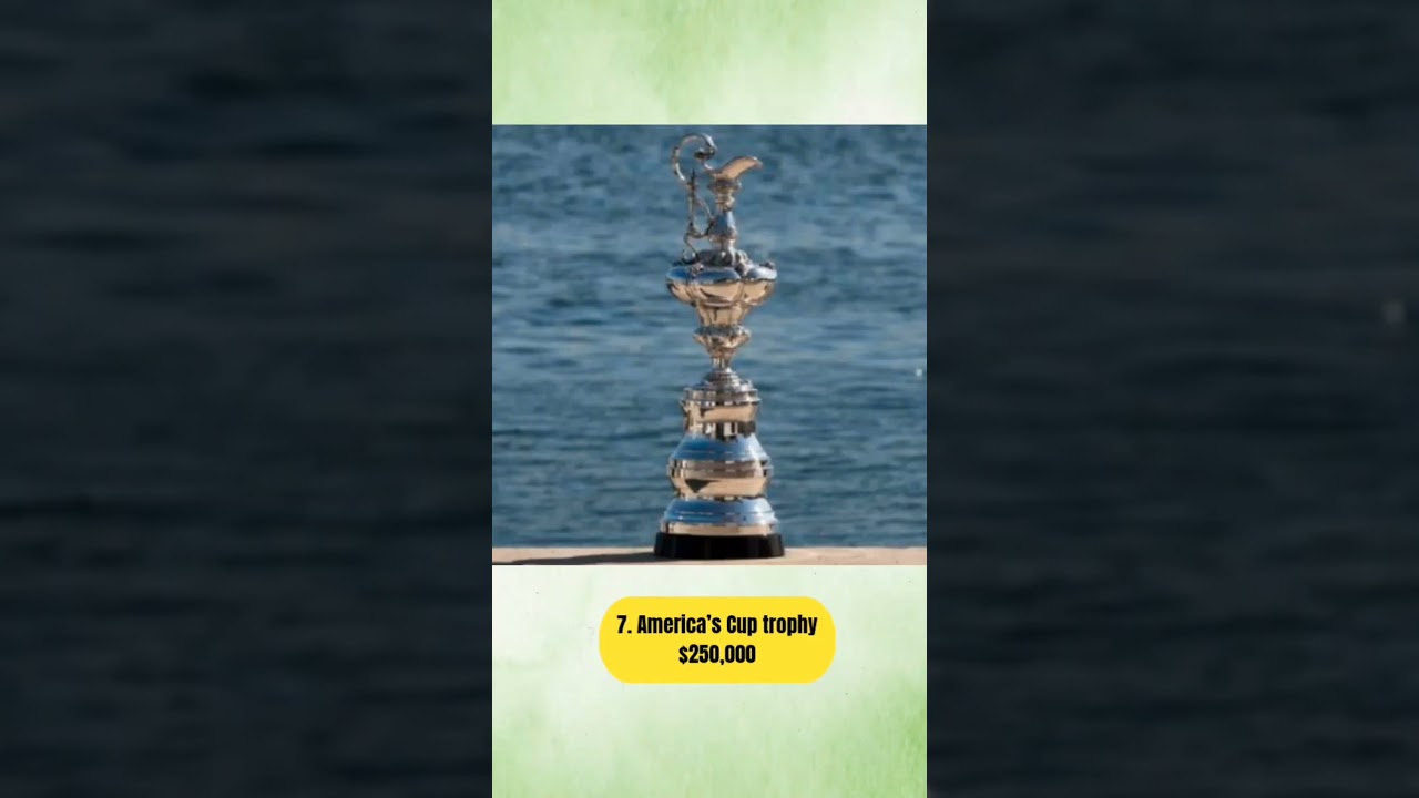 Top 10 Most Expensive Trophies In The World (2023). SUBSCRIBE! 