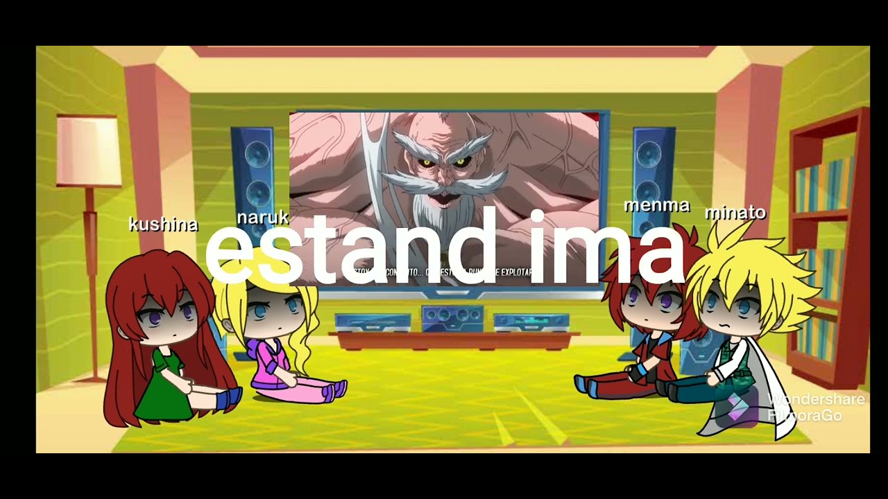 La familia de naruto reaccionan a naruto es adan (rap adan vs zeus)