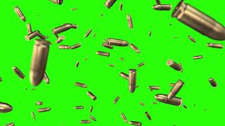 Bullets   GreenScreen video  without background