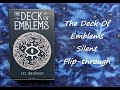 The deck of emblems  silent flipthrough