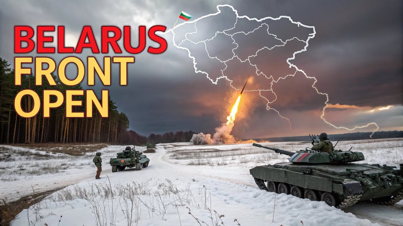 Ukraine War Escalates as Belarus Front Threatens a Wider Conflict