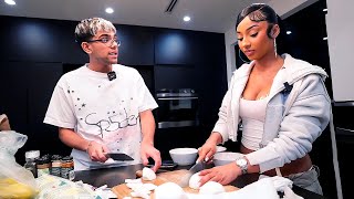 Rubi Rose Teaches N3on How To Cook!