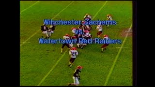 Watertown High School (44) vs. Winchester High School (34), Nov. 4, 1995