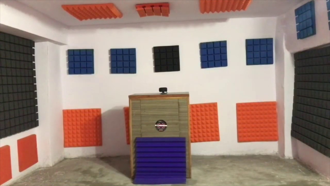 Empty room Vs Acoustic foam treated room | Soundproof you room in less than Rs 10000 - YouTube