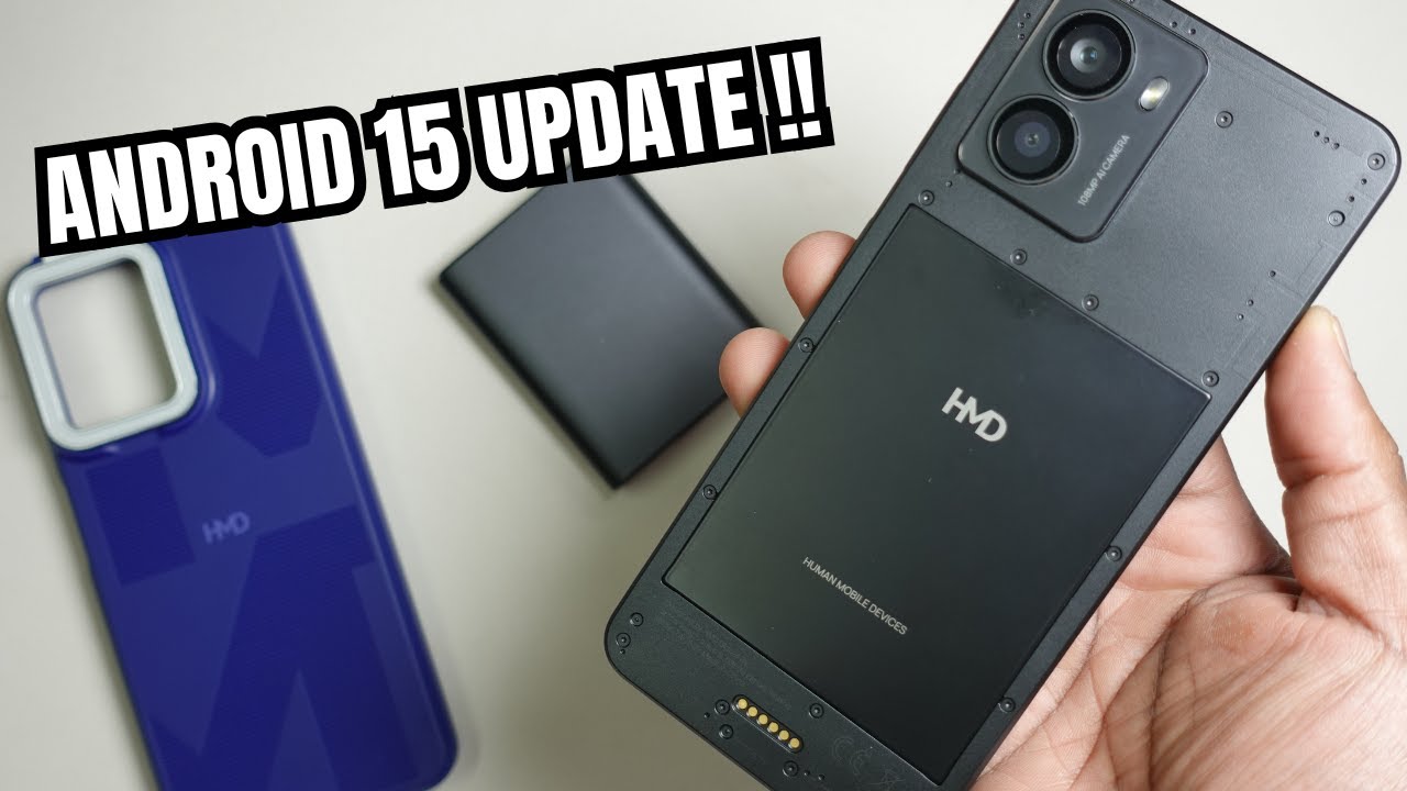 Android 15 Update on HMD Fusion! - YouTube