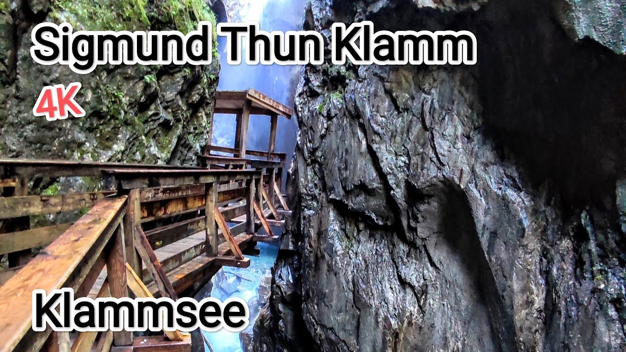 Sigmund Thun Klamm, Klammsee - 4K