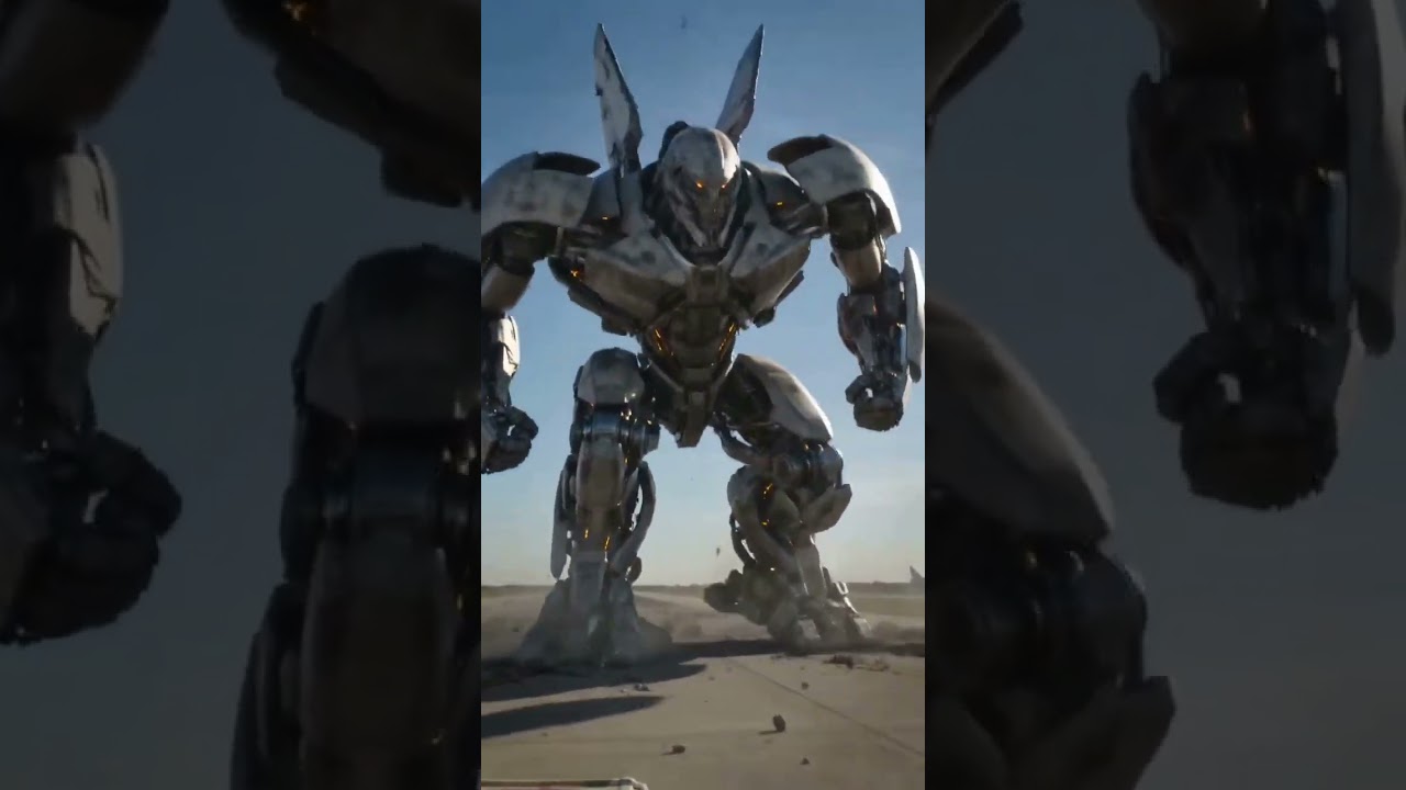 Runway disaster averted when Jet becomes a GIANT ROBOT!