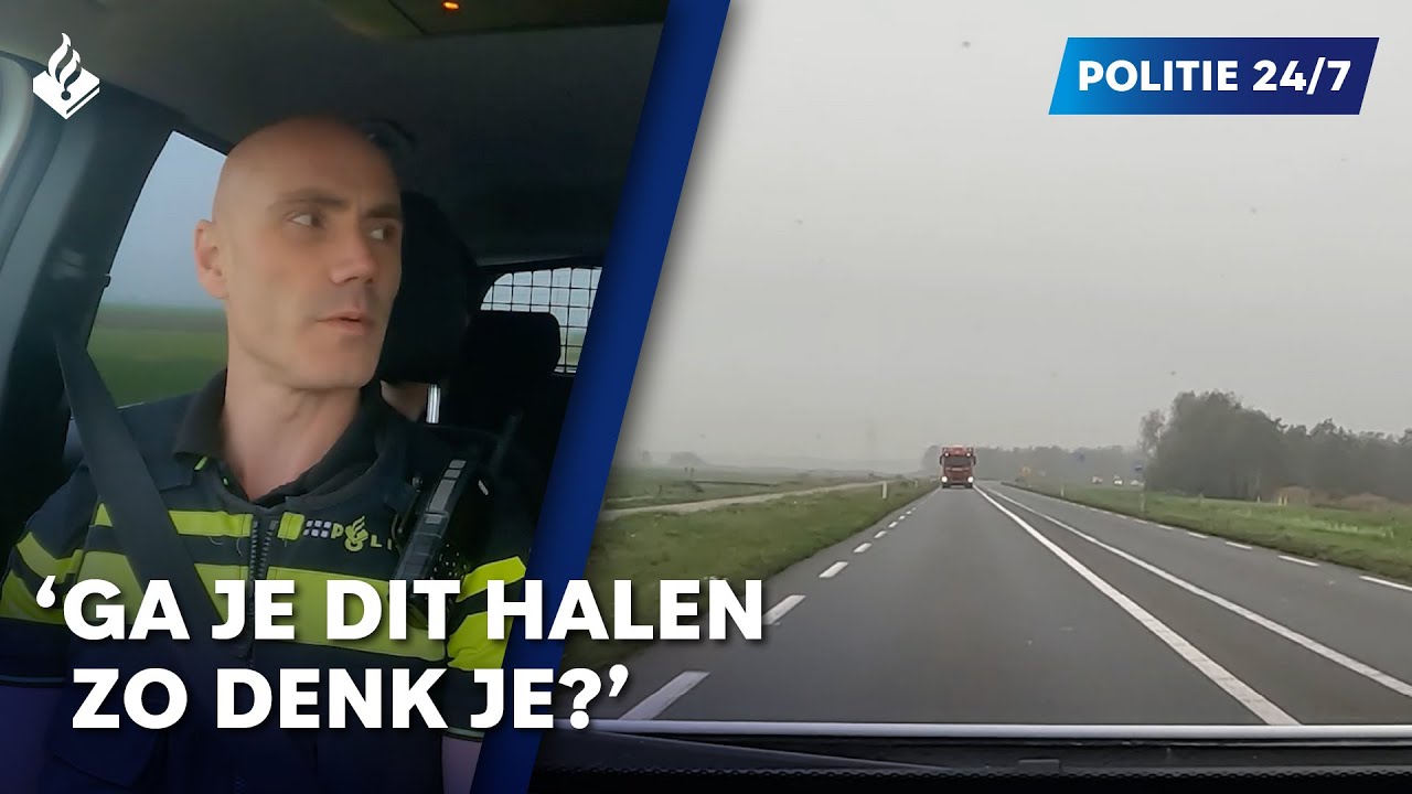 Rijopleiding inhalen | POLITIE 24/7