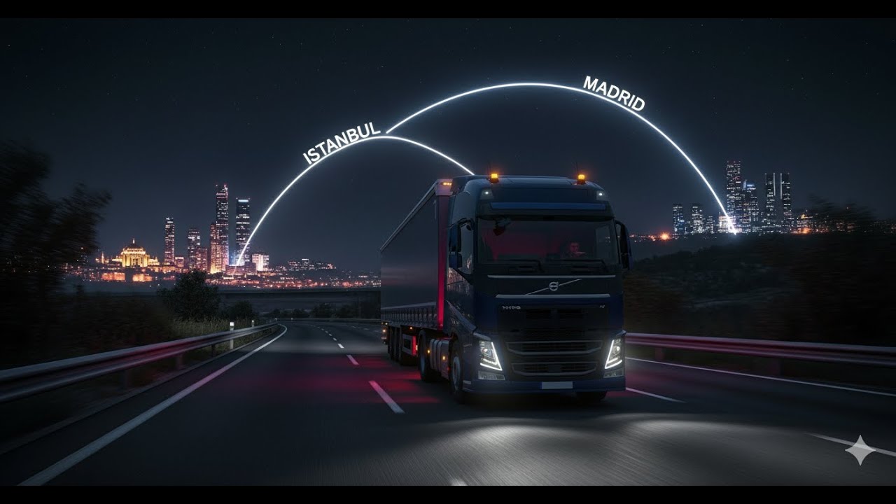 [ETS2-MP] 001 Von Istanbul nach Madrid 3677km + 530km Bonus
