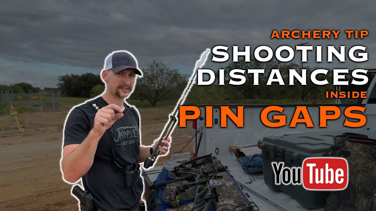 ARCHERY TIP Shooting Distances Inside Pin Gaps YouTube