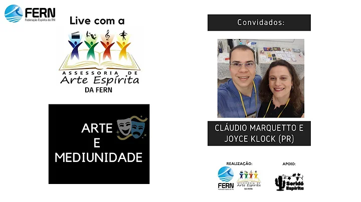 Arte e Mediunidade - Cludio Marquetto e Joyce Kloc...