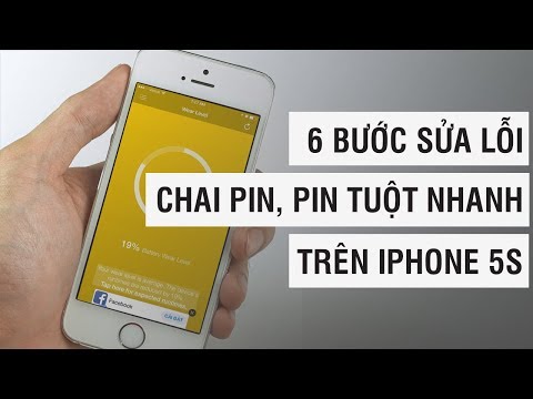 6 bước sửa lỗi chai pin trên iPhone 5S | Điện Thoại Vui