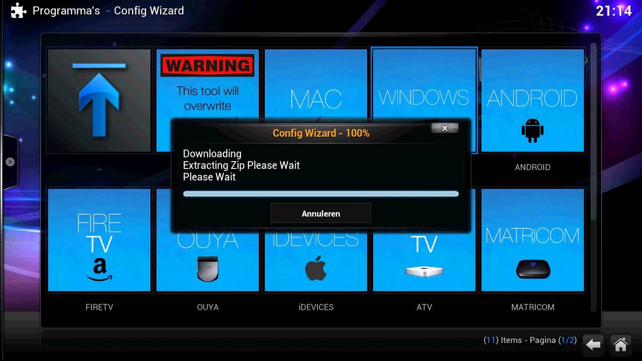 Kodi installatie addon pakket Tv addons YouTube