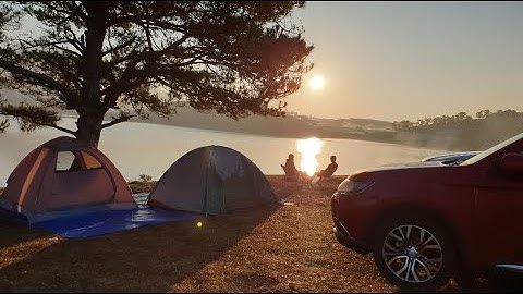 Hướng dẫn đường đi cắm trại ở cây thông cô đơn và ba cây thông Đà Lạt bằng ô tô - Outlander 2018