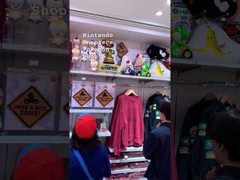 ポケモン Capcom ワンピース ニンテンドー ショップ 1 #ポケモン #capcom #ワンピース #shorts #shortvideo #travel #japan #onepiece