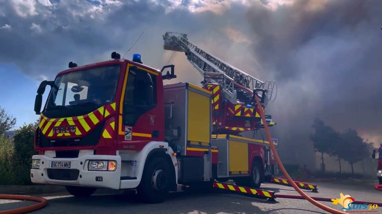 Incendie à Saint Laurent des Arbres le 4 juin 2024